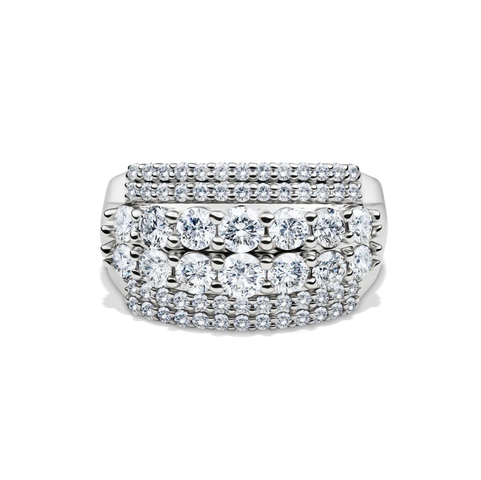 2 ct. tw. Diamond Ring in 10K White Gold – Image 1 of 4