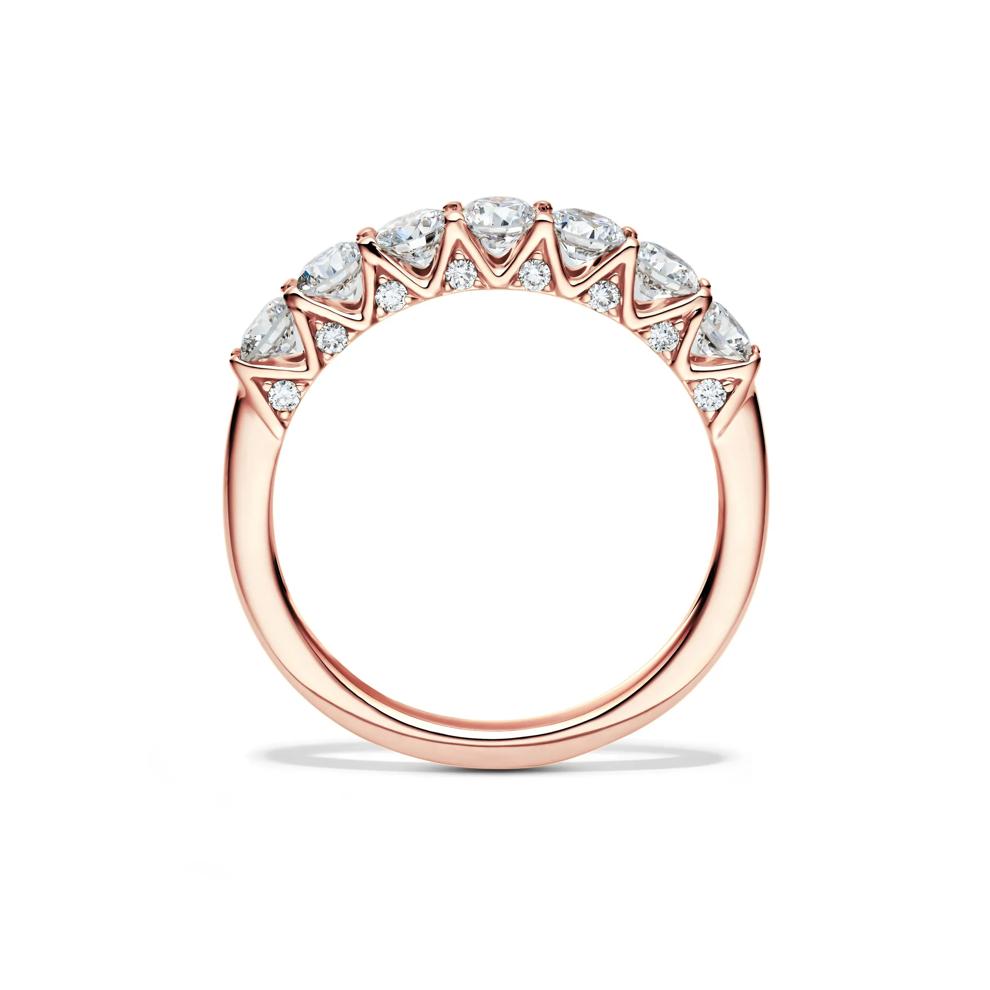 Lab Grown Diamond Band in 14K Rose Gold (1 ct. tw.) – Image 2 of 4