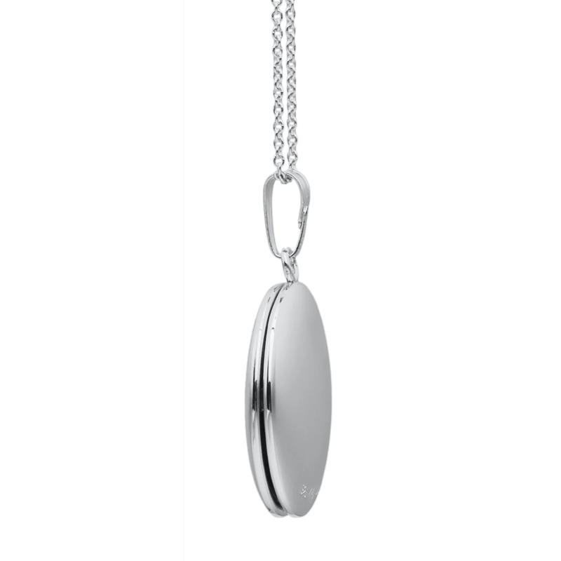 Oval Locket in Sterling Silver – Image 2 of 4