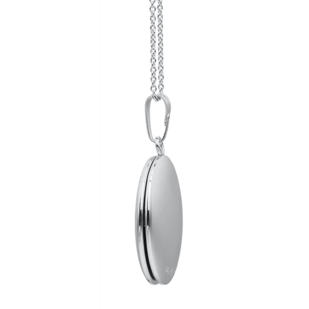 Oval Locket in Sterling Silver – Image 2 of 4