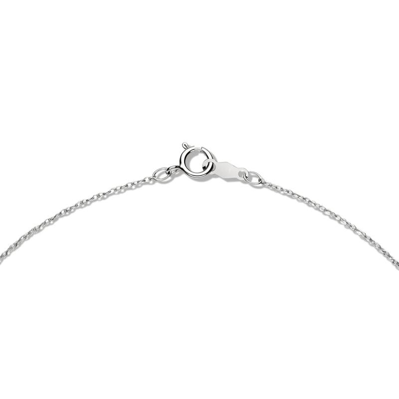 Lab Grown Diamond Double Halo Pendant in 14K White Gold &#40;1/4 ct. tw.&#41; – Image 3 of 4