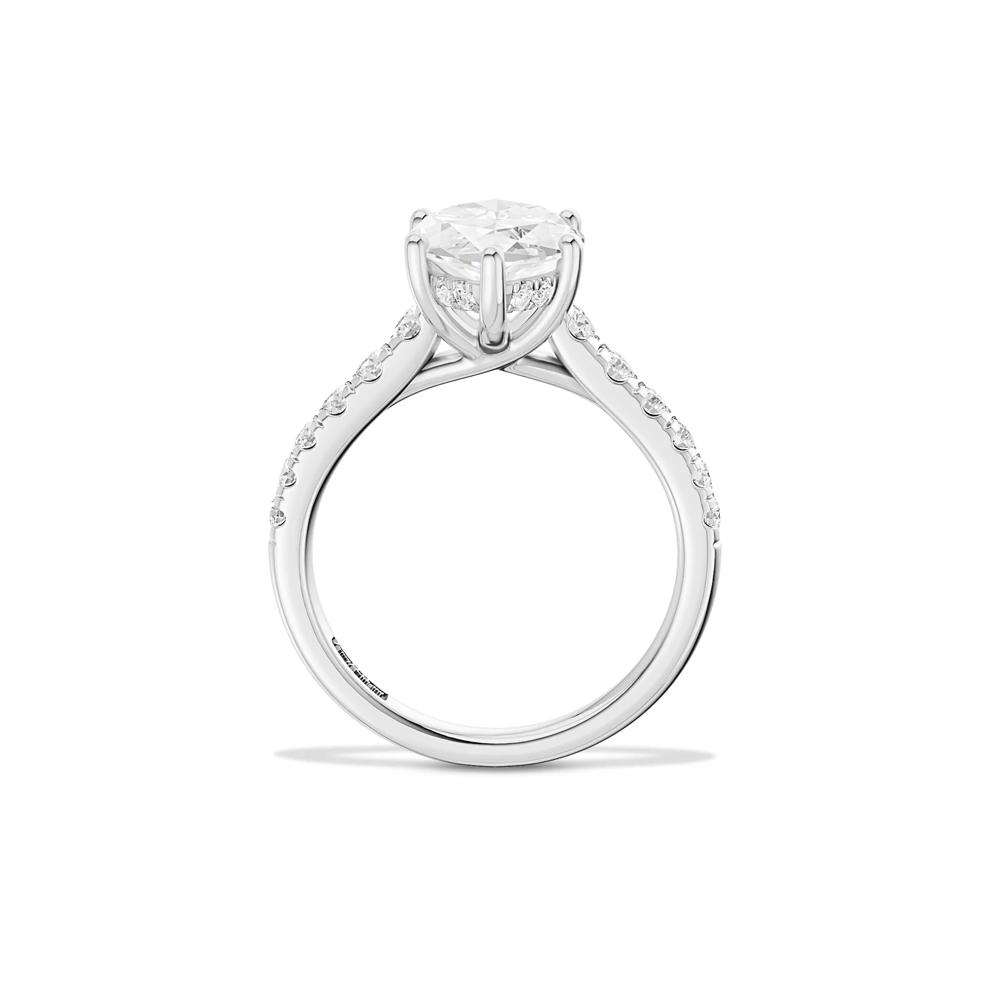 Kit Lab Grown Diamond Engagement Ring in Platinum (3 1/2 ct. tw.) – Image 4 of 4