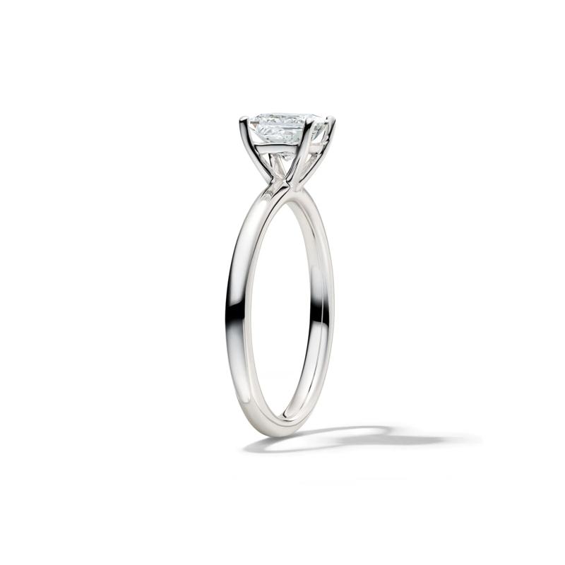 Lab Grown Diamond Princess-cut Solitaire Engagement Ring in 14k White Gold &#40;1 ct.&#41; – Image 3 of 3