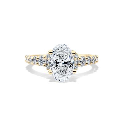 Lab Grown Diamond Engagement Ring in 14K Yellow Gold (2 3/4 ct. tw.)