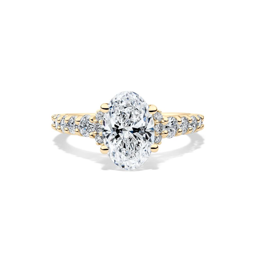 Lab Grown Diamond Engagement Ring in 14K Yellow Gold (2 3/4 ct. tw.) – Image 1 of 4