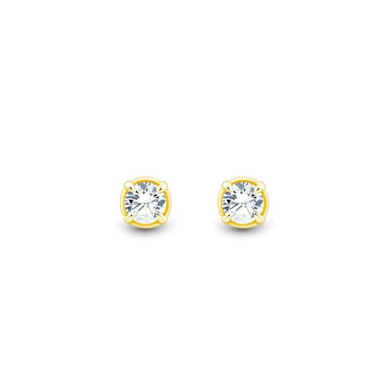 Lab Grown Diamond Round Box Set in Vermeil &#40;1/2 ct. tw.&#41; – Image 8 of 8