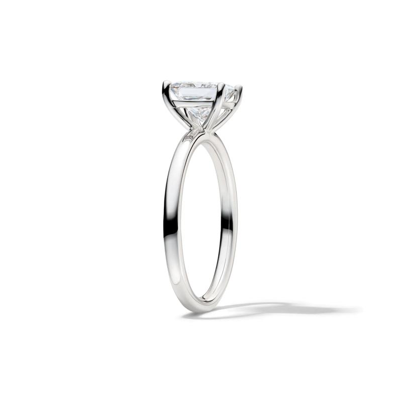 Lab Grown Diamond Princess-Cut Solitaire Engagement Ring in Platinum &#40;1 1/2 ct.&#41; – Image 3 of 4