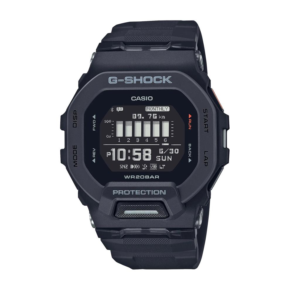 Men's Move Watch in Black Resin – Image 1 of 3