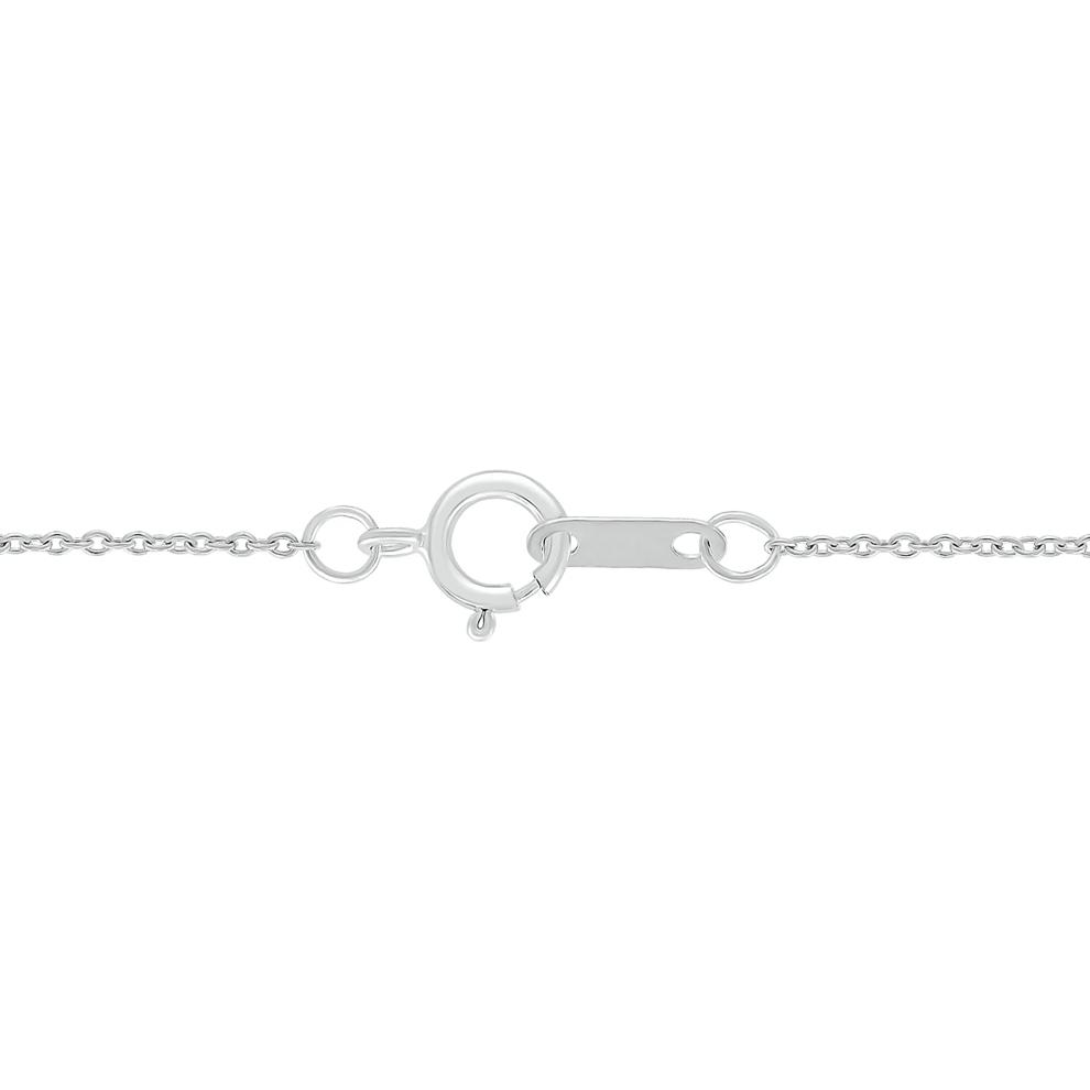 Diamond Station Lariat Necklace in 10K White Gold (1/2 ct. tw.) – Image 2 of 2