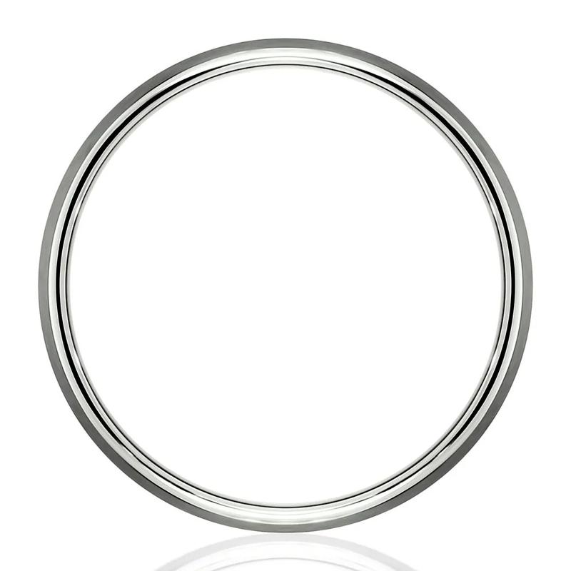 Men&#39;s Sandblast Finish Band in Tantalum, 7MM – Image 2 of 3