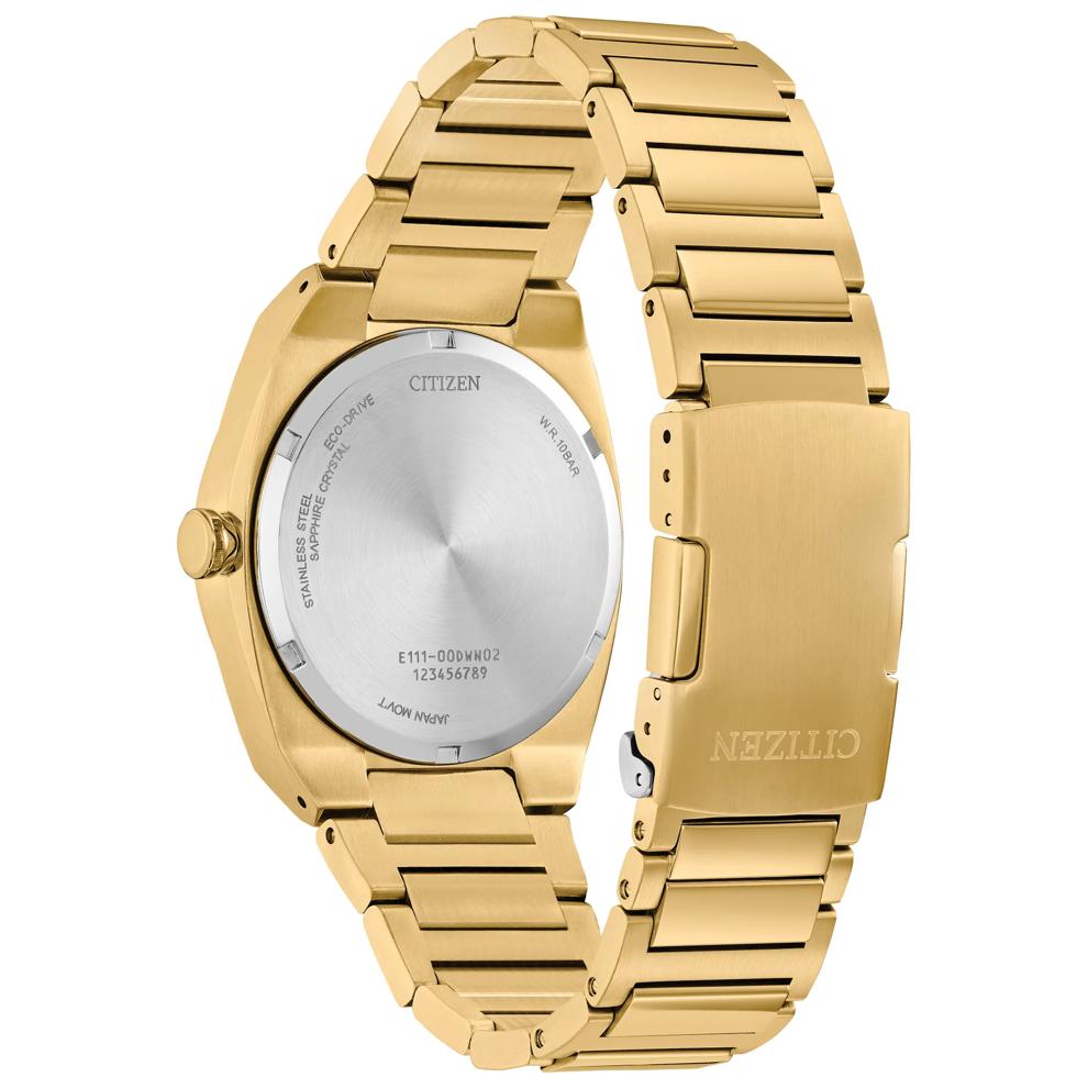 Citizen® Eco™ Gent's Sport Watch in Gold-Tone Stainless Steel