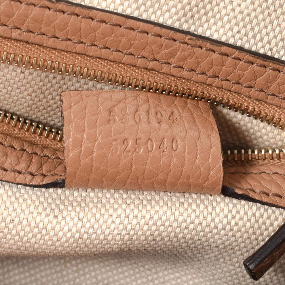 Pre-Owned Gucci Soho Convertible Hobo Shoulder Bag – Image 5 of 9