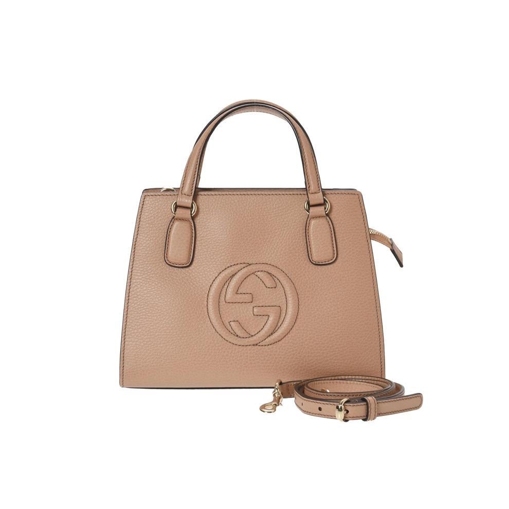 Pre-Owned Gucci Soho Satchel Top Handle Bag – Image 1 of 8