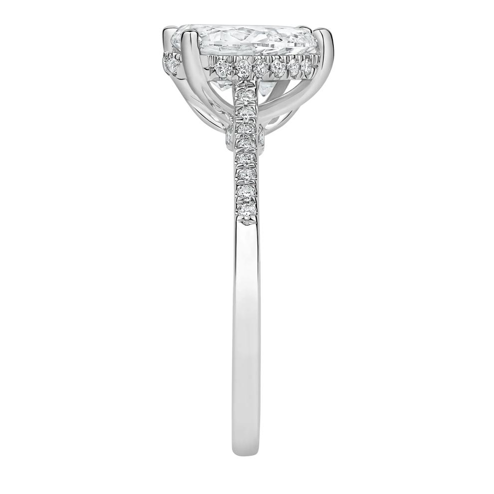 Gianna Lab Grown Diamond Toi et Moi Engagement Ring in Platinum (3 1/4 ct. tw.) – Image 3 of 5