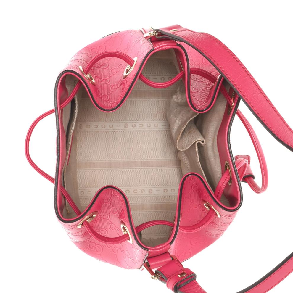 Pre-Owned Gucci Studded Bucket Bag – Image 3 of 9