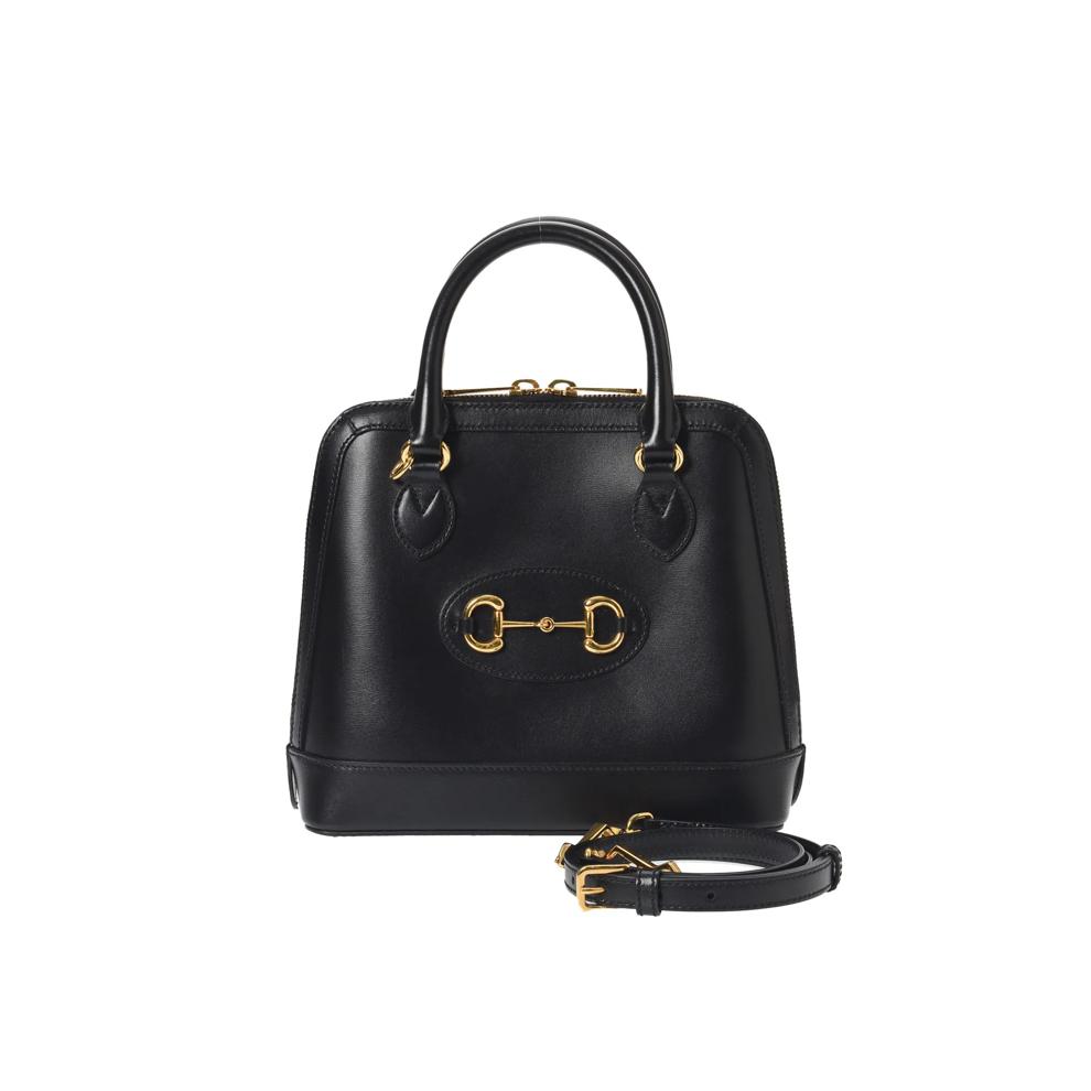 Pre-Owned Gucci Horsebit 1955 Rounded Top Handle Small Crossbody Bag – Image 1 of 7