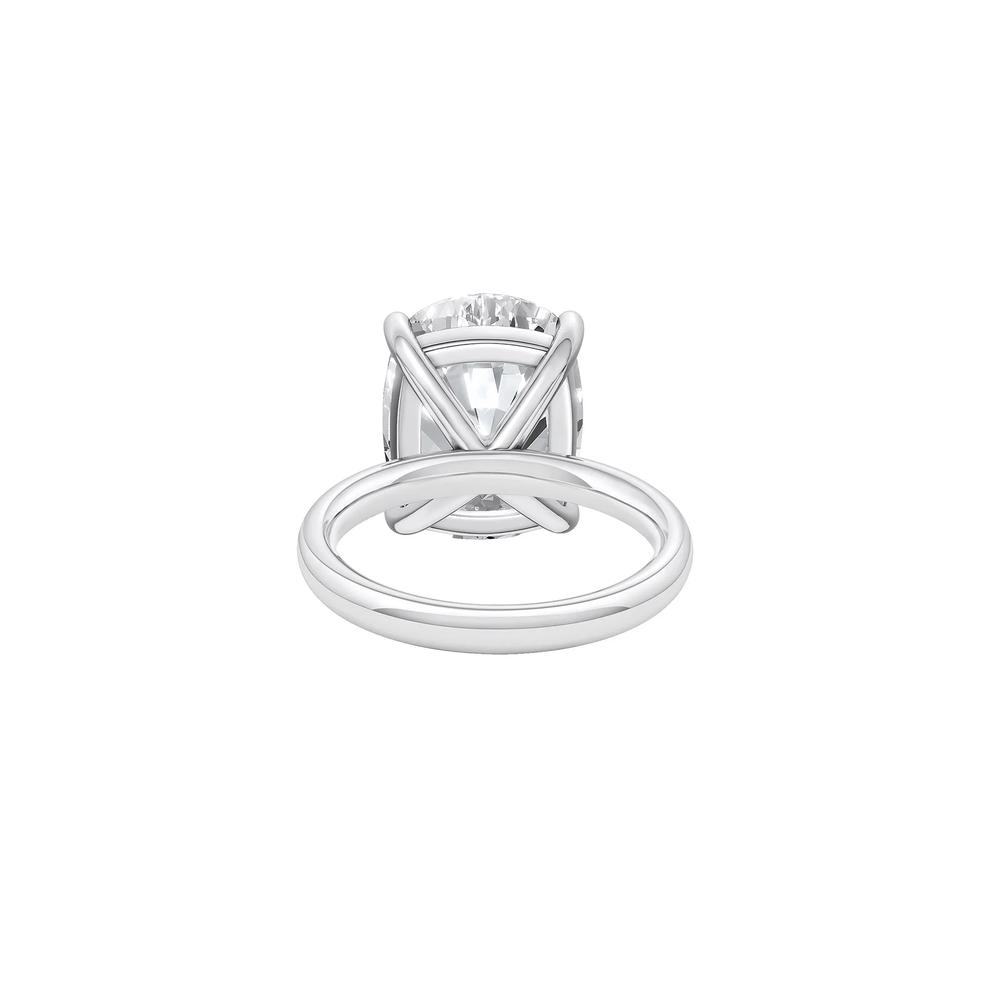 Lab Grown Diamond Elongated Cushion-Cut Engagement Ring in 14K White Gold (8 ct. tw.) – Image 4 of 4