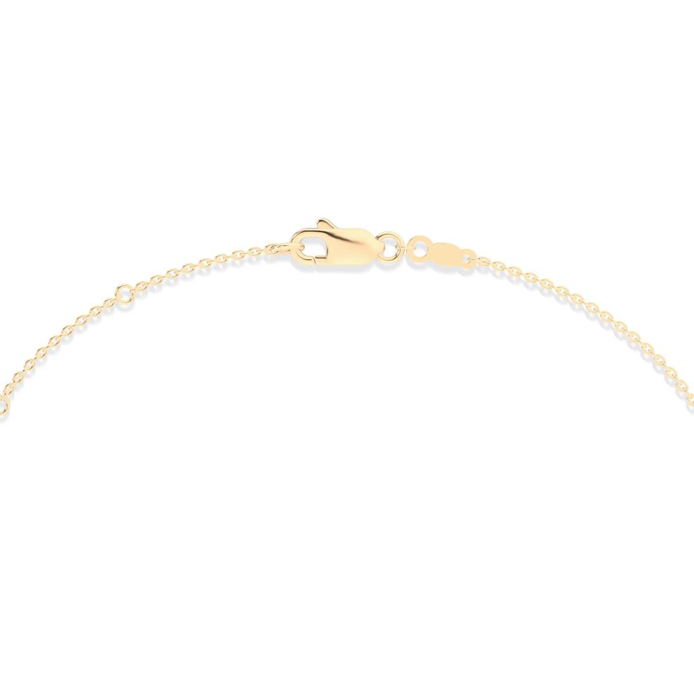 Butterfly &amp; Amethyst Flower Pendant Necklace in 10K Yellow Gold – Image 2 of 4