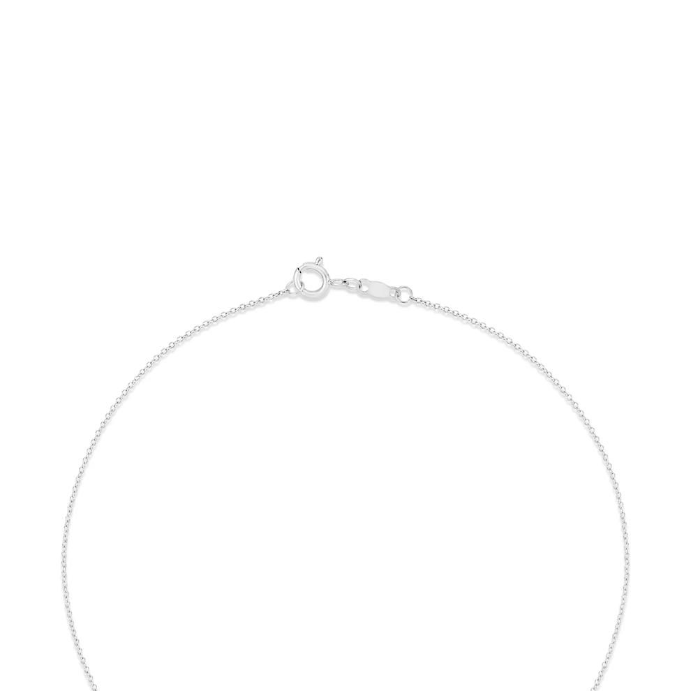 Diamond Butterfly Station Necklace in Sterling Silver (1/7 ct. tw.) – Image 4 of 4