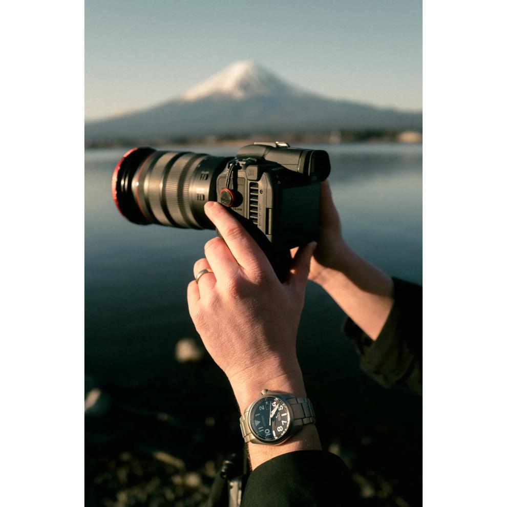 Men's Garrison Watch in Titanium, 42MM – Image 4 of 5