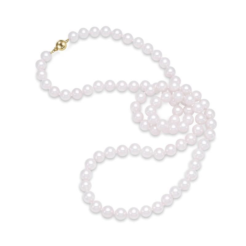 Freshwater Pearl Strand 14K Yellow Gold, 32&rdquo; – Image 1 of 3