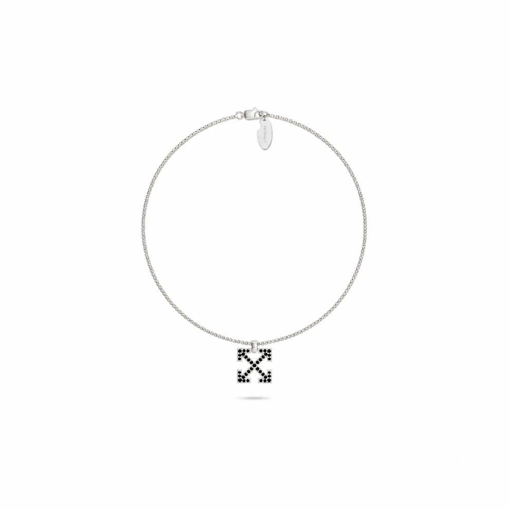 Men's Black Lab Grown Diamond Arrow Design Pendant Necklace in Sterling Silver (1 3/8 ct. tw.) – Image 3 of 4