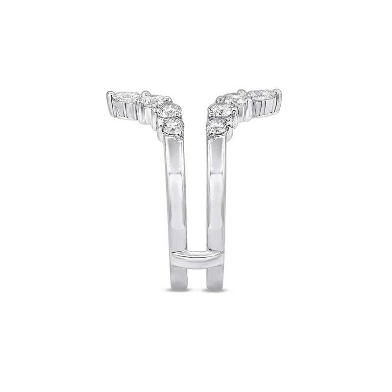 Lab Grown Diamond Contour Ring Enhancer in 14K White Gold (1 1/2 ct. tw.) – Image 3 of 3