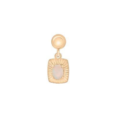 Medallion Birthstone Bead Charm