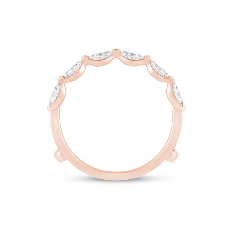 Lab Grown Diamond Marquise-Cut Ring Insert in 14K Rose Gold &#40;1 ct. tw.&#41; – Image 2 of 3