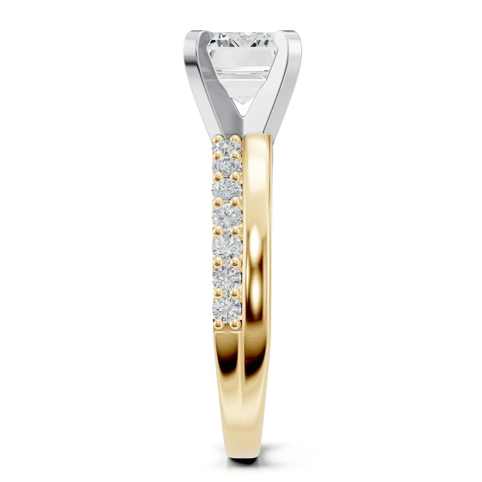Lab Grown Diamond Semi-Mount Engagement Ring (Setting Only) – Image 6 of 6
