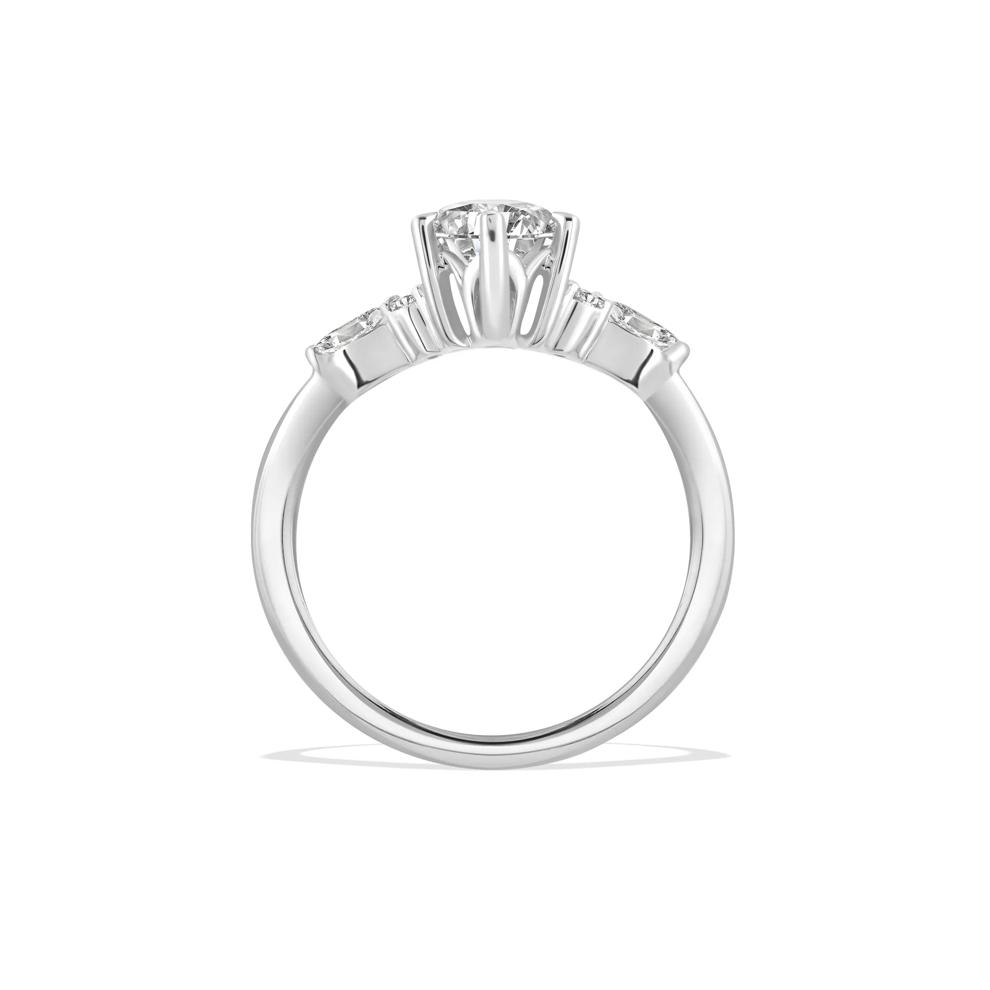 Lab Grown Diamond Marquise-Cut Engagement Ring in 14K White Gold (2 1/4 ct. tw.) – Image 2 of 4