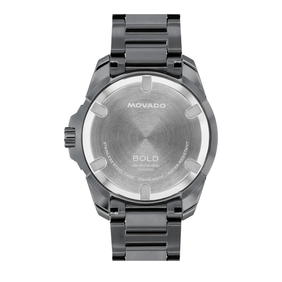 Men's Verso S Watch in Grey Ion-Plated Stainless Steel – Image 3 of 3