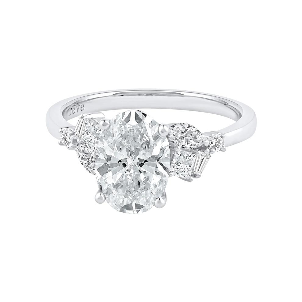 Nora Lab Grown Diamond Engagement Ring in Platinum (2 1/2 ct. tw.) – Image 5 of 5