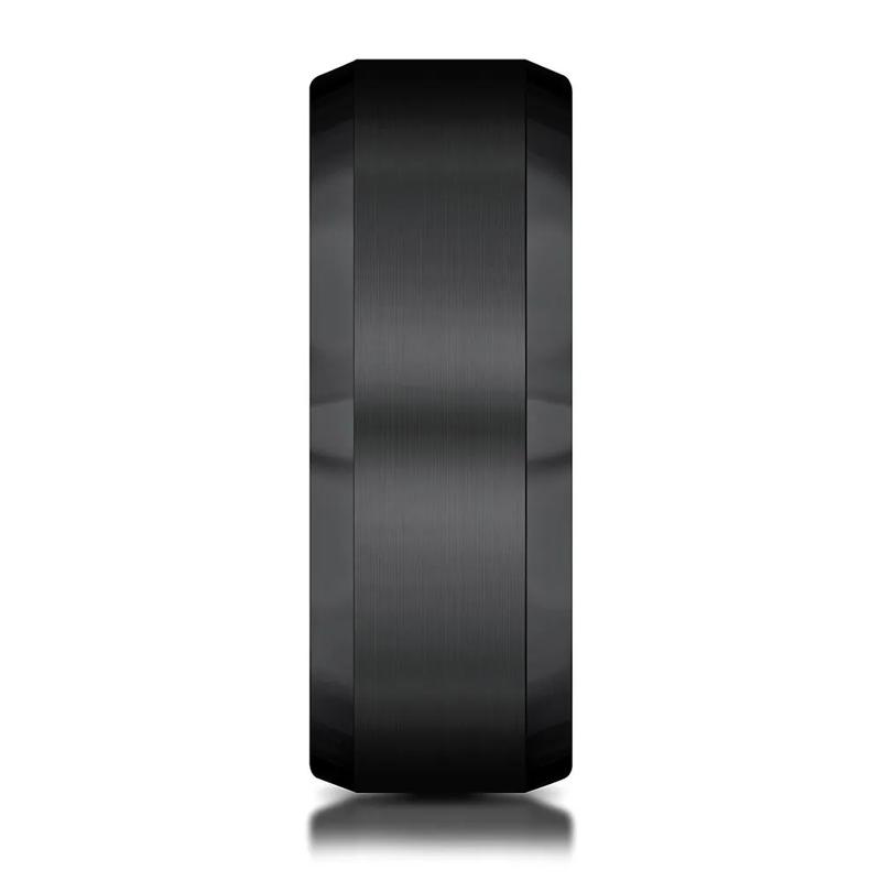 Men&#39;s Band in Black Titanium, 7MM – Image 3 of 3