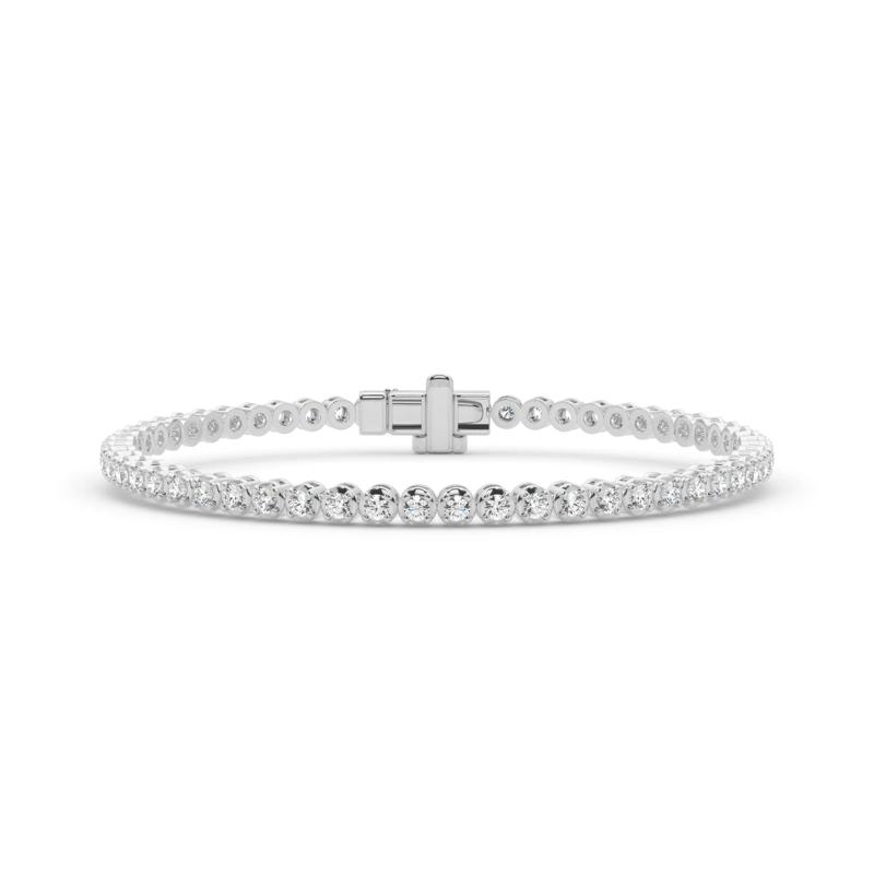 Lab Grown Diamond Tennis Bracelet in 14K White Gold &#40;2 3/4 ct. tw.&#41; – Image 1 of 4