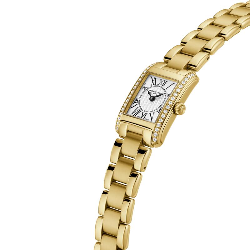 Ladies' Classics Carr&eacute;e Watch With a Silver-Toned Dial and Gold-Toned Stainless Steel Bracelet – Image 3 of 3