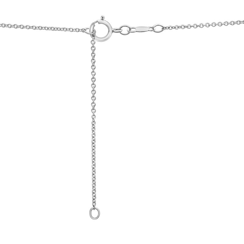 Black Diamond Accent Snake Pendant in Sterling Silver – Image 3 of 4