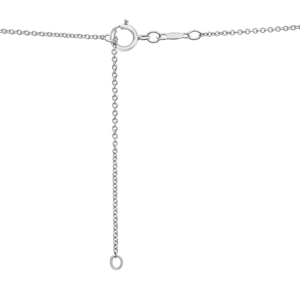 Black Diamond Accent Snake Pendant in Sterling Silver – Image 3 of 4