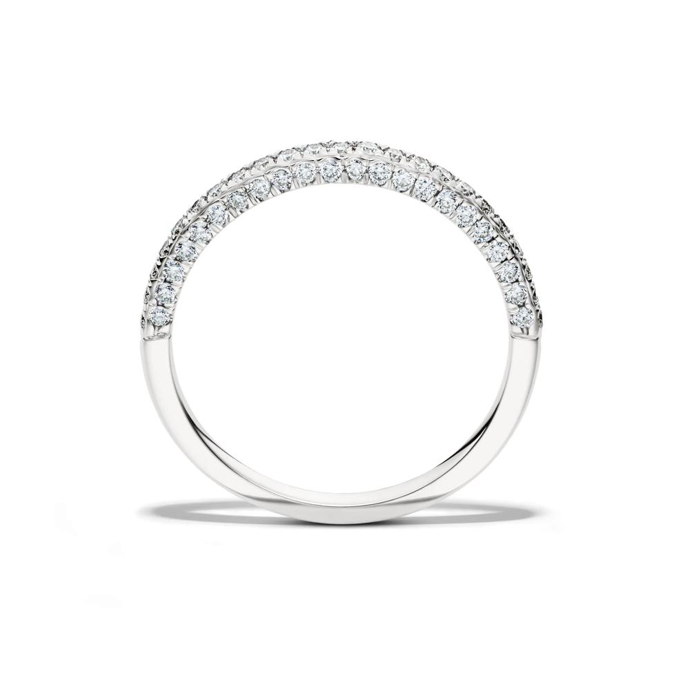 Brooke Lab Grown Diamond Brooke Wedding Band in 14K White Gold (3/8 ct. tw.) – Image 2 of 4