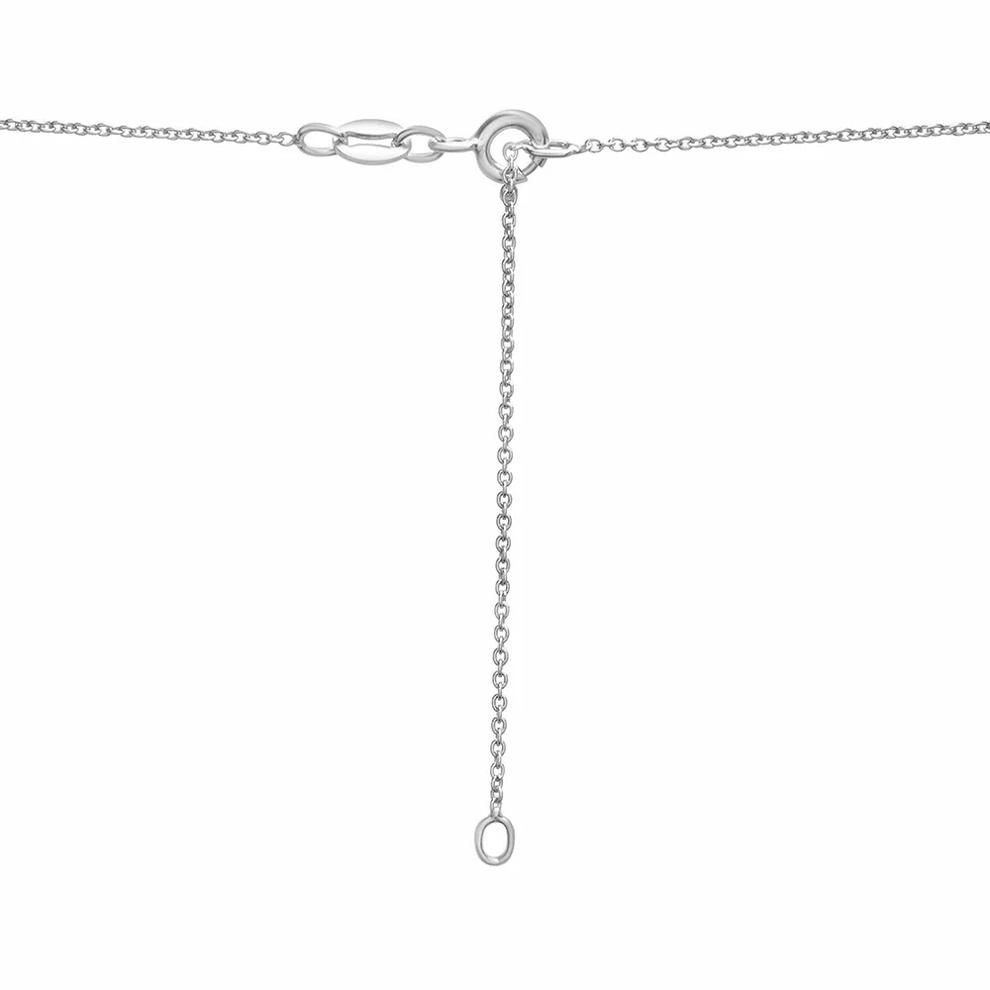 Diamond Anchor Pendant in Sterling Silver – Image 2 of 4