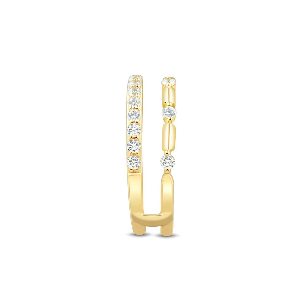 Lab Grown Diamond Insert in 14K Yellow Gold (1/2 ct. tw.) – Image 2 of 3