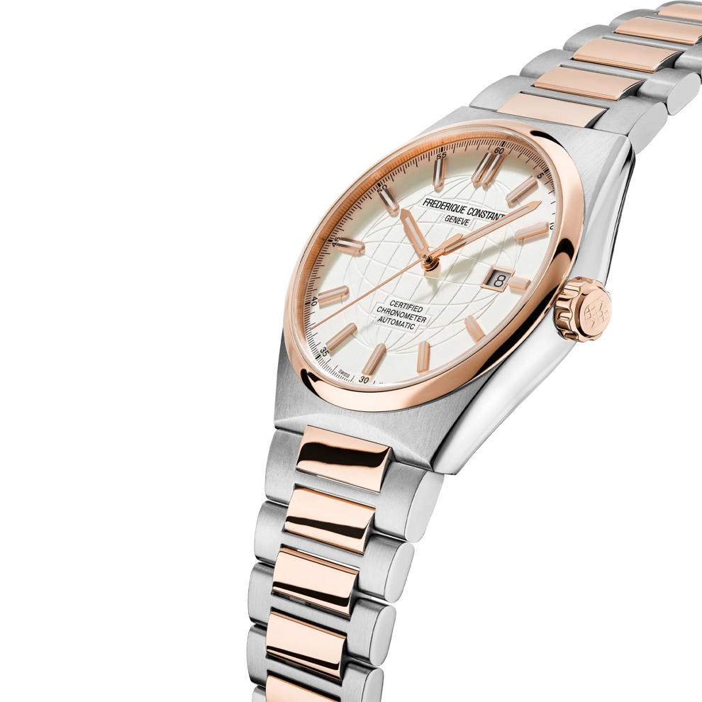 Highlife Automatic COSC Watch in Two-Tone Stainless Steel – Image 3 of 3