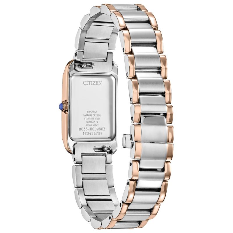 Ladies&#39; Bianca Watch in Rose and Silver-Tone Stainless Steel, 32MM – Image 3 of 3