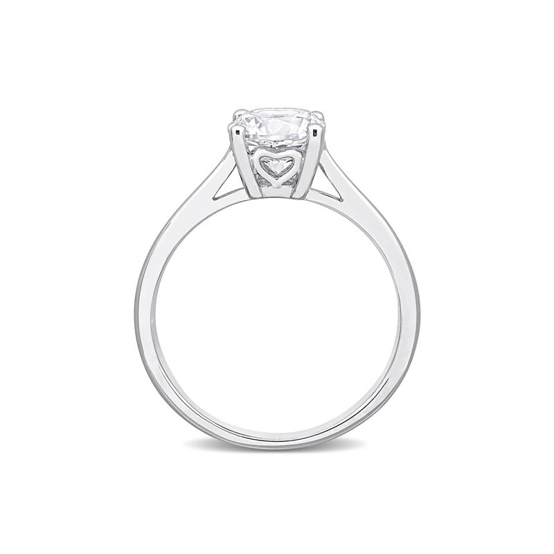 Lab-Created White Sapphire Ring in Sterling Silver – Image 2 of 7