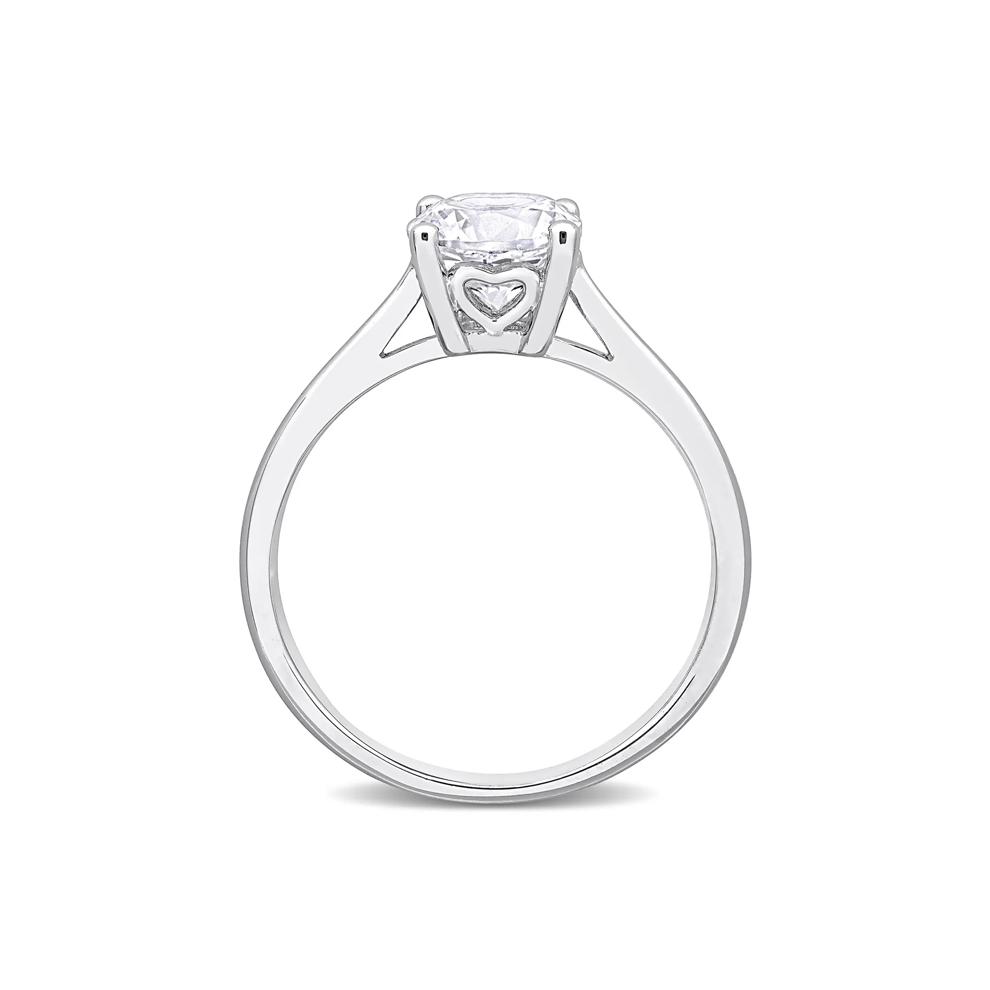 Lab-Created White Sapphire Ring in Sterling Silver – Image 2 of 7