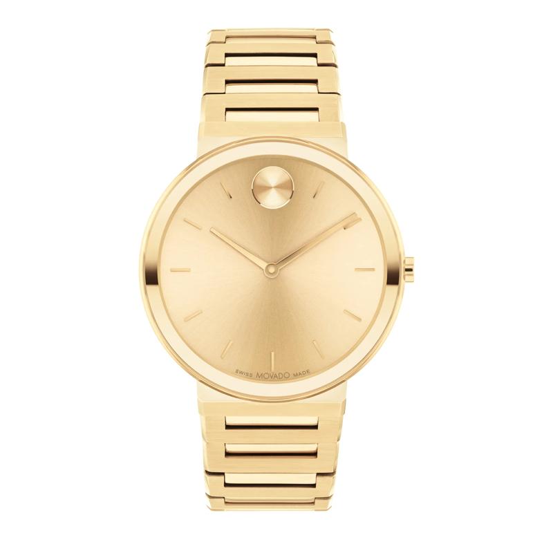Men&rsquo;s Dress Watch in Yellow Gold-Tone Stainless Steel – Image 1 of 3