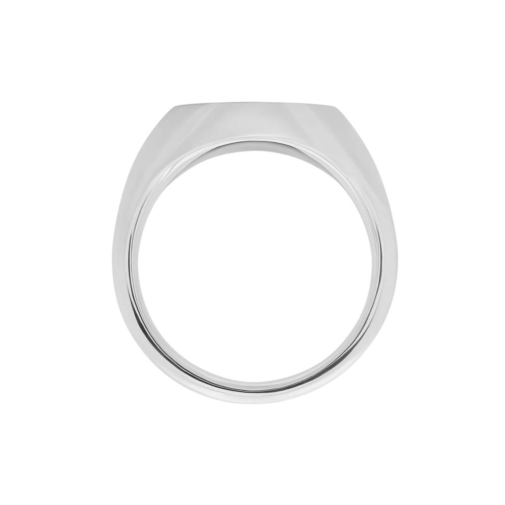 Pittsburg University Signet Ring in Palladium Silver – Image 2 of 3