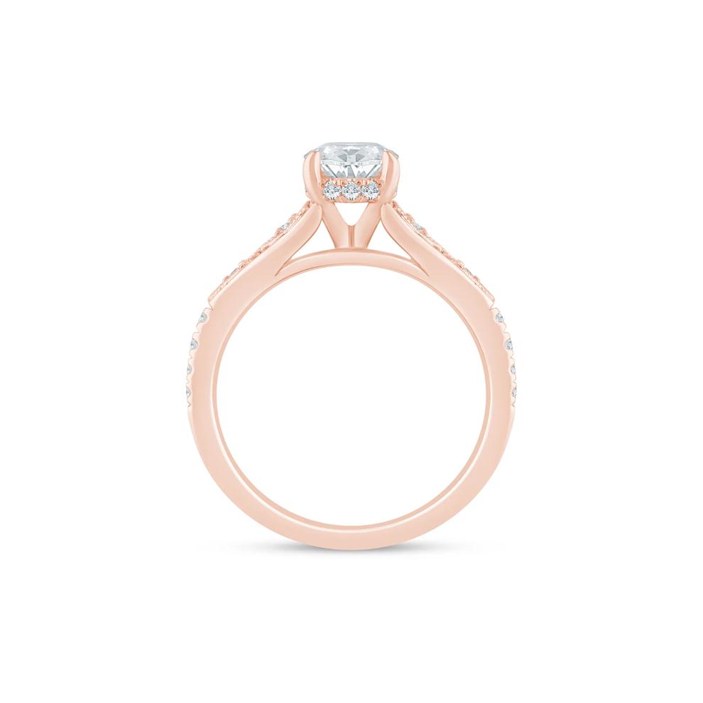Ciara Lab Grown Diamond Engagement Ring in 14K Rose Gold (1 3/4 ct. tw.) – Image 2 of 3