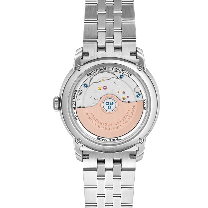 Men's Classics Watch With a Blue Dial and Stainless Steel Bracelet – Image 3 of 3