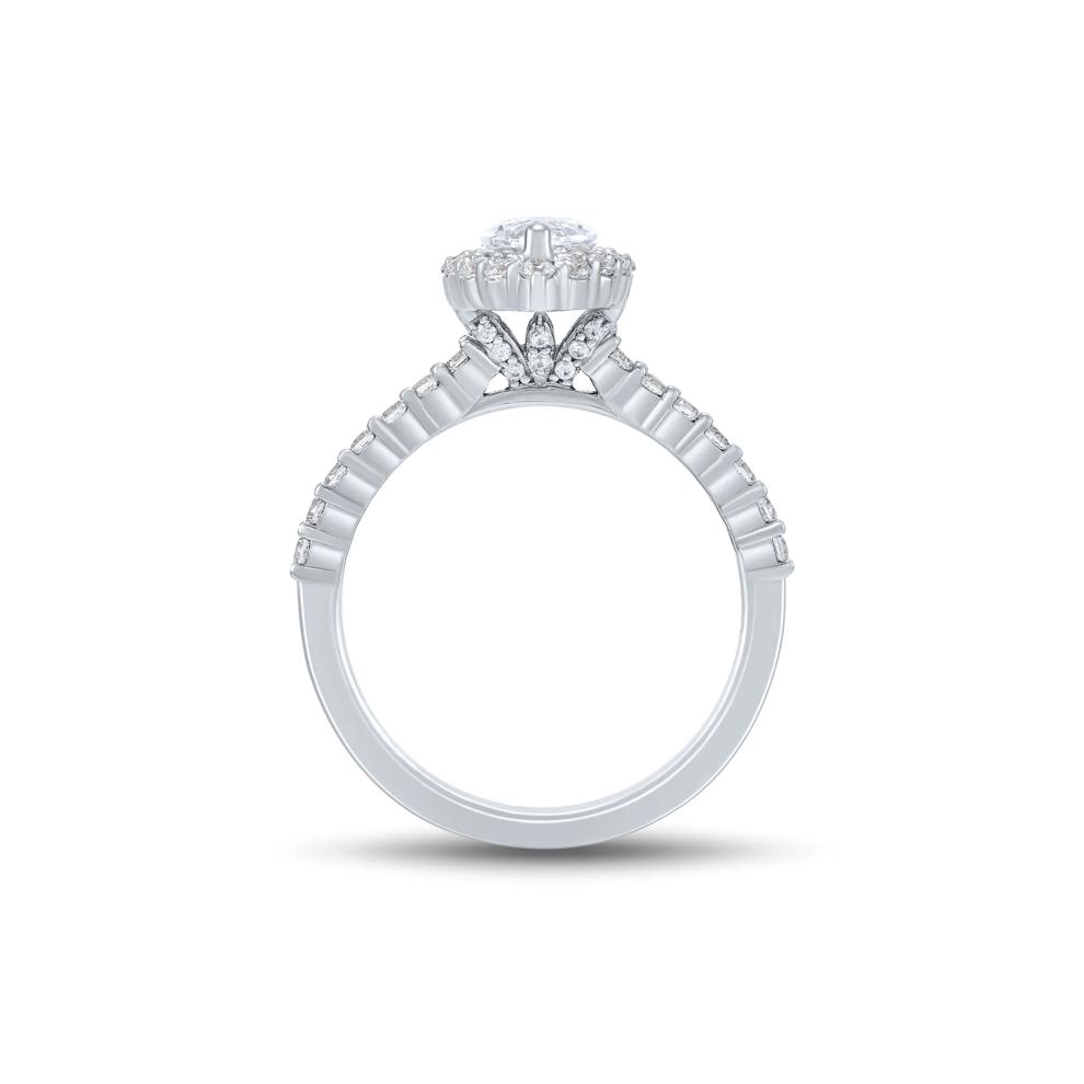 Lab Grown Diamond Marquise Engagement Ring in 14K White Gold (1 3/4 ct. tw.) – Image 2 of 4